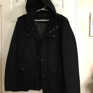 Black Men’s Guess Jacket